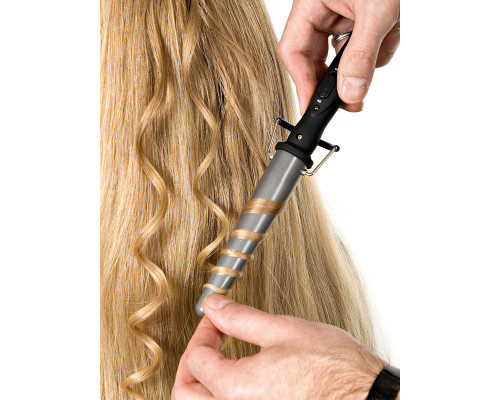 Плойка Hairway Titanium-Tourmaline mini кон.25-14мм 35W С021